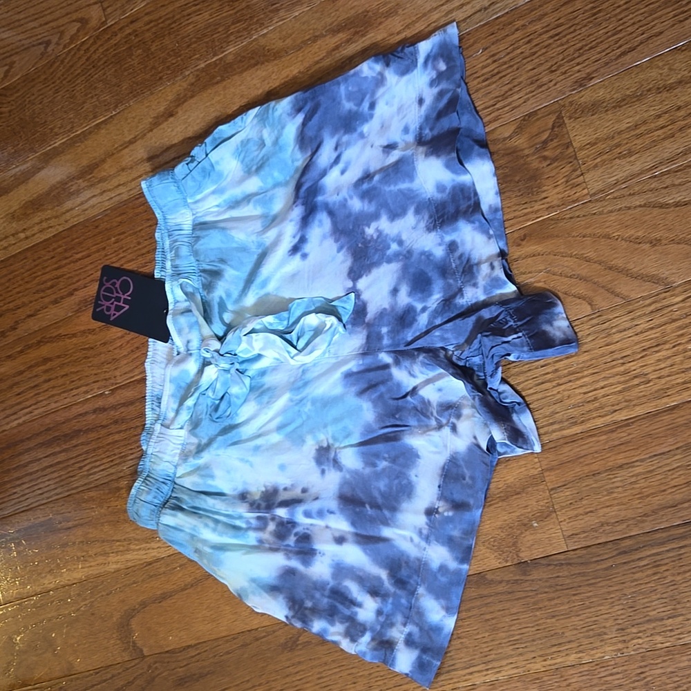 CHASER Blue Tie Dye Shorts